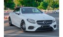 Mercedes-Benz E200 Mercedes Benz E200 AMG kit Coupe Convertible GCC Under Warranty