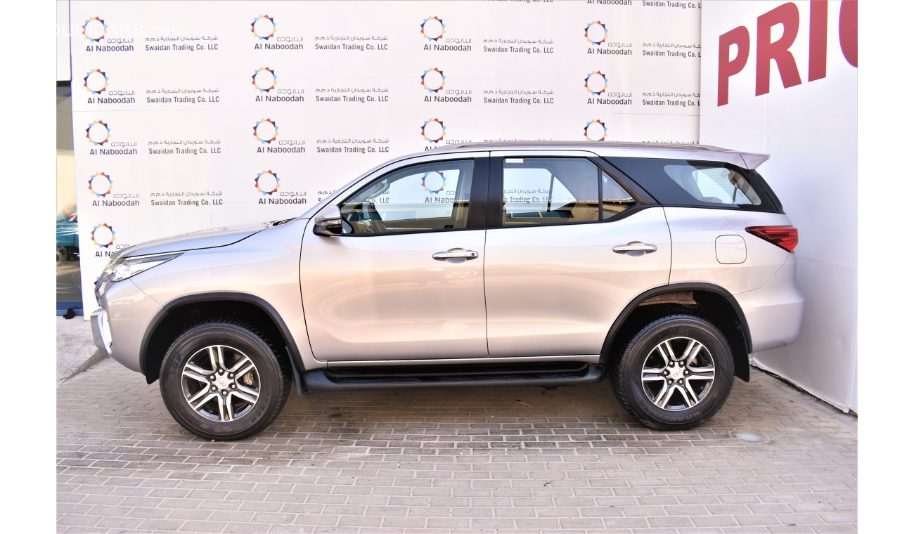 تويوتا فورتونر 4.0L GXR V6 4WD 2018 GCC SPECS DEALER WARRANTY