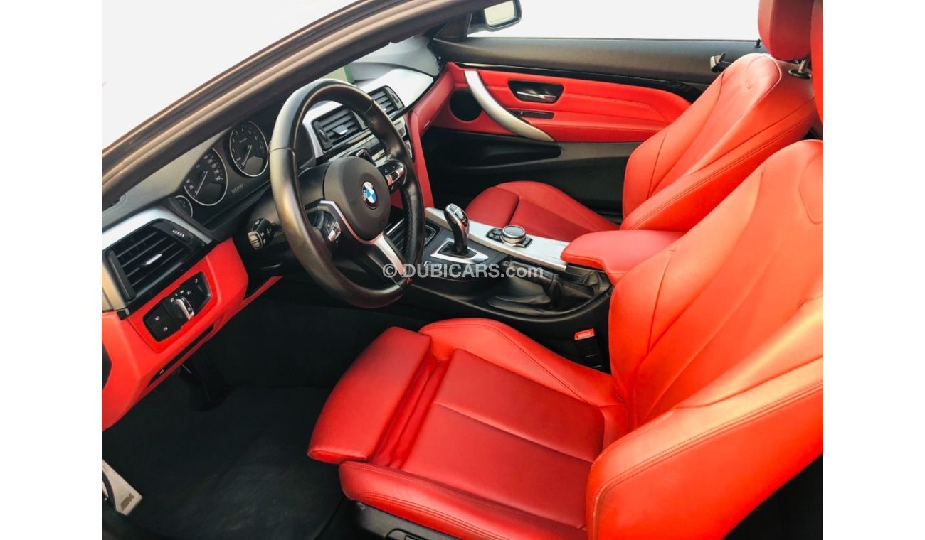 BMW 435i M Sport MODEL 2015 GCC CAR PERFECT CONDITION INSIDE AND OUTSIDE FULL OPTION PANORAMIC ROOF LEATHER S