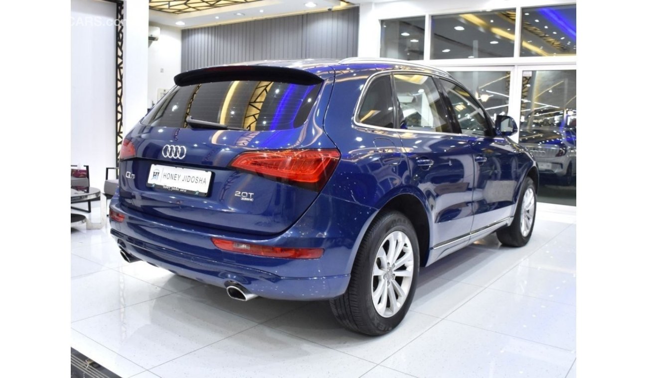 Audi Q5 EXCELLENT DEAL for our Audi Q5 2.0t Quattro ( 2014 Model ) in Blue Color GCC Specs