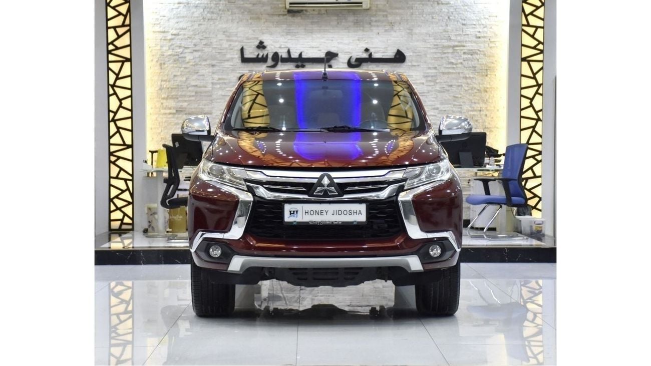 Mitsubishi Montero EXCELLENT DEAL for our Mitsubishi Montero Sport ( 2017 Model ) in Burgundy Color GCC Specs