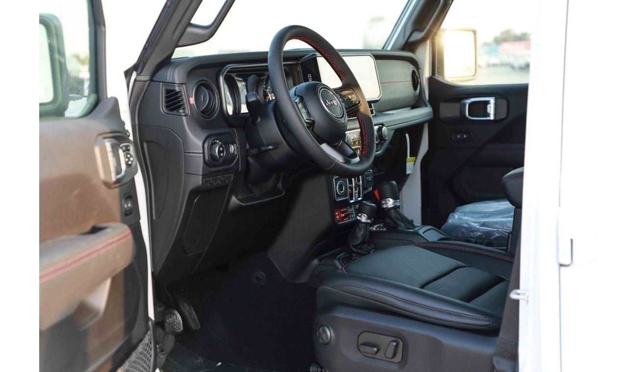 Jeep Wrangler 2024 Jeep Wrangler Rubicon Xtreme 2.0L Turbo – White inside Black & Red | Export Only