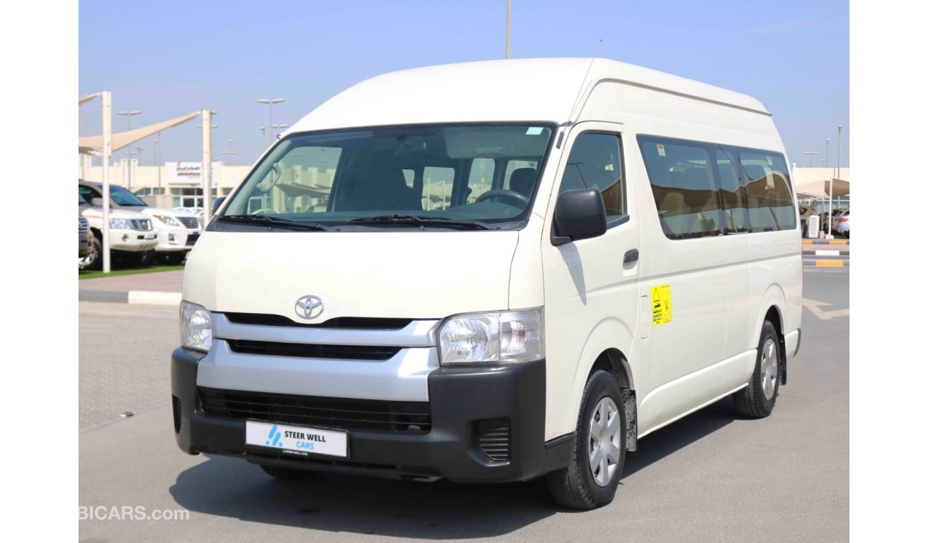 Toyota Hiace GLX HI ROOF PASSENGER VAN WITH GCC SPECS