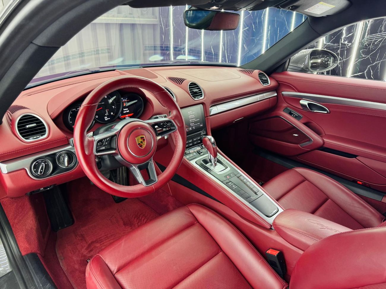 بورش كايمان 718 Std 2.0L A/T 2021 Porsche 718 Cayman, May 2026 Porsche Warranty, Full Porsche Service History, Low K