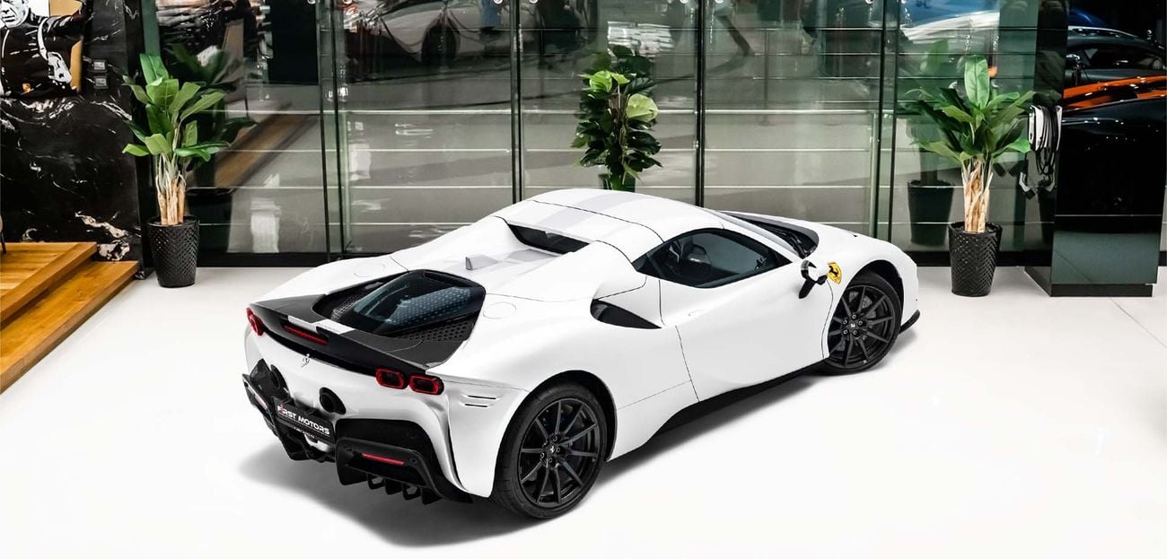 فيراري SF90 سبيدر 4.0L V8 Twin-Turbocharged Engine + eMotor | Warranty