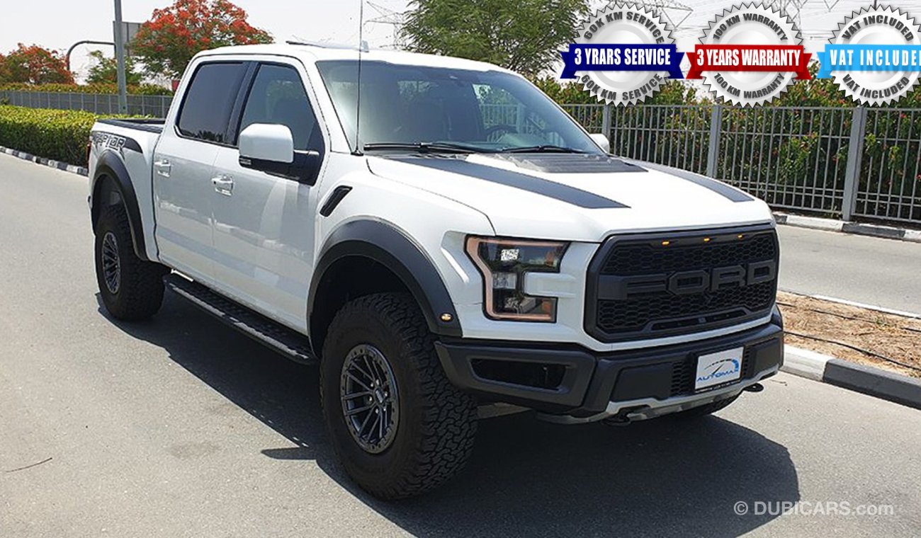 Ford Raptor 2020 F150, 3.5L-V6 GCC, 0km w/ 3Yrs or 100,000km Warranty + 3Yrs Service at the Dealer