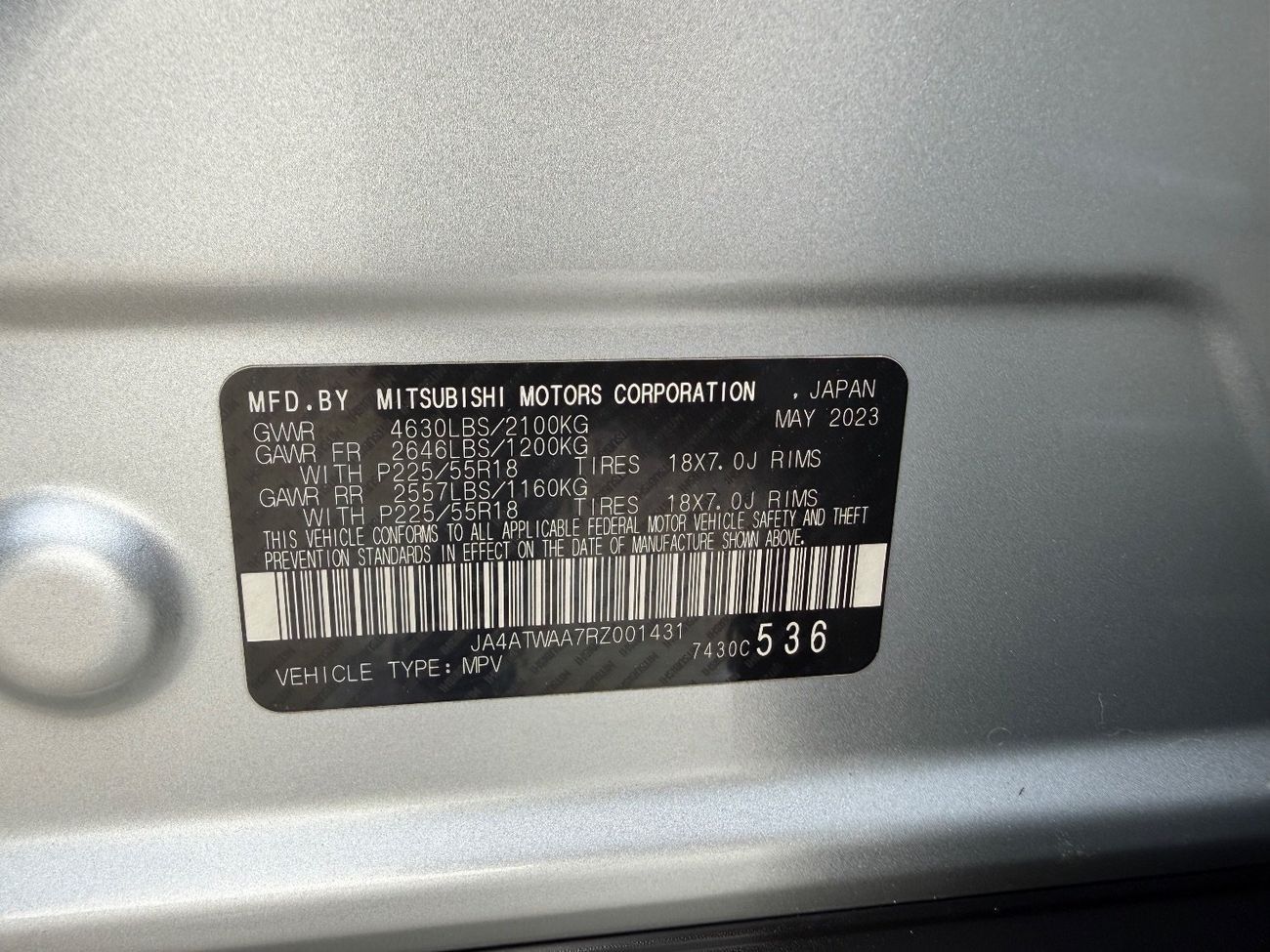 Mitsubishi Eclipse Cross Mitsubishi eclipse Cross 2024