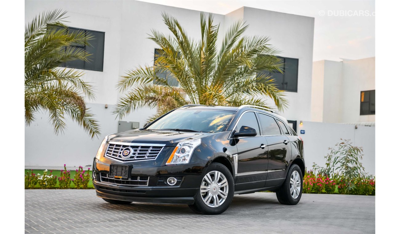 Cadillac SRX 3.6L V6 - AED 1,547 Per Month - 0% DP