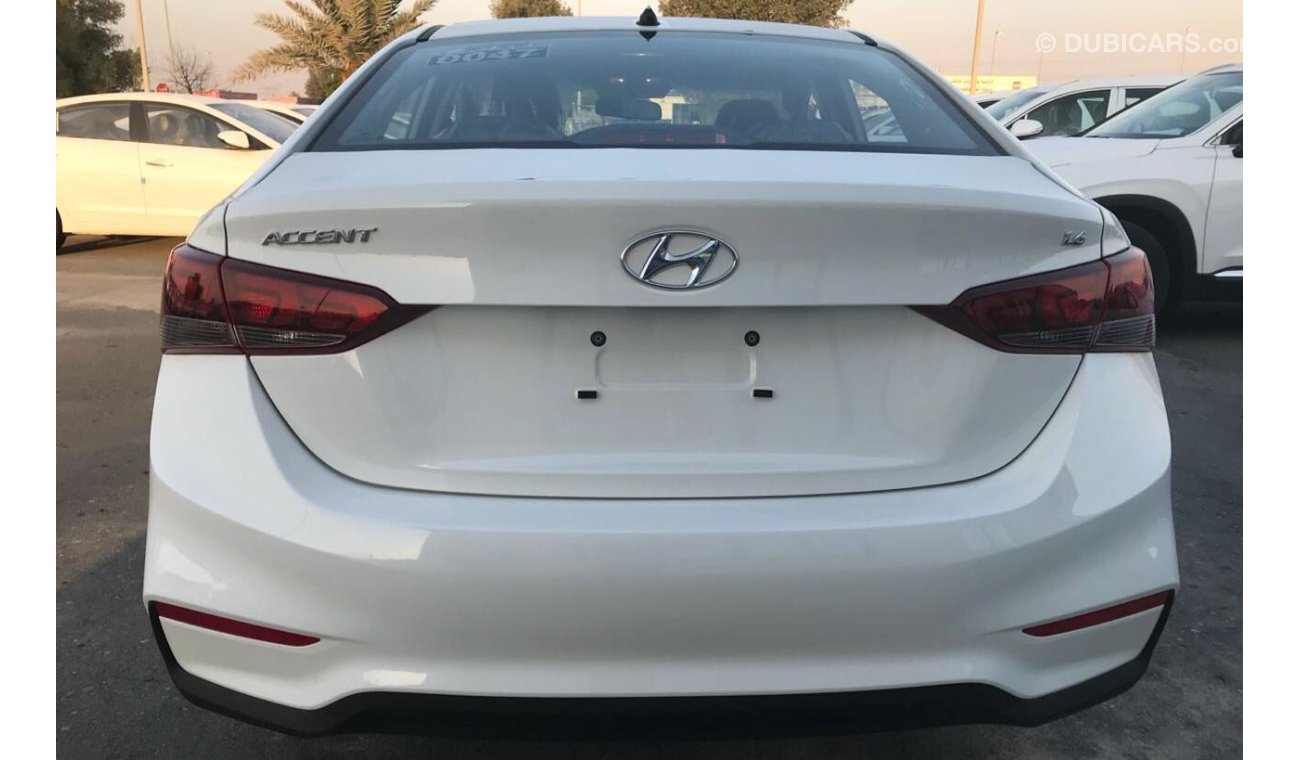 هيونداي أكسنت HYUNDAI ACCENT 1.6 L MODEL 2019