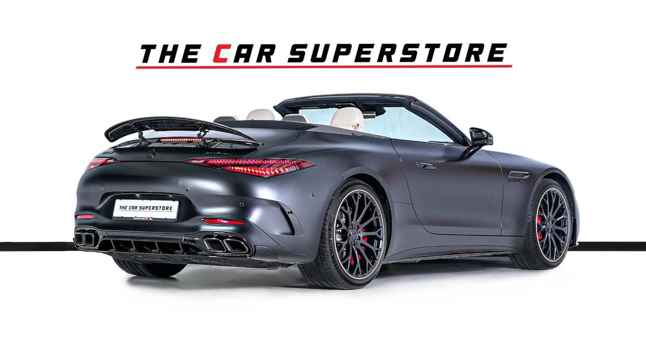 Mercedes-Benz SL 55 AMG Roadster 4Matic+ Full Option - Carbon Fibre Package - Night Package - GCC Specifications