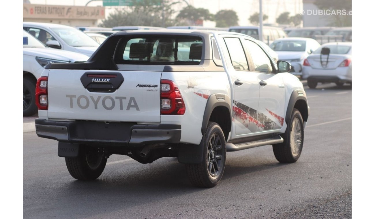 Toyota Hilux 2.8L ADVANTURE, DIESEL, AUTOMATIC TRANSMISSION, CRUISE CONTROL , 4X4, PUSH START, BLACK INTERIOR