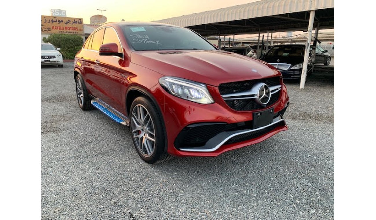 Mercedes-Benz GLE 63 AMG وارد اليابان بطاقة جمركية   0  KM