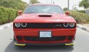 Dodge Challenger Hellcat 2018, 6.2 V8 GCC, 0km with 3 Years or 100,000km Warranty