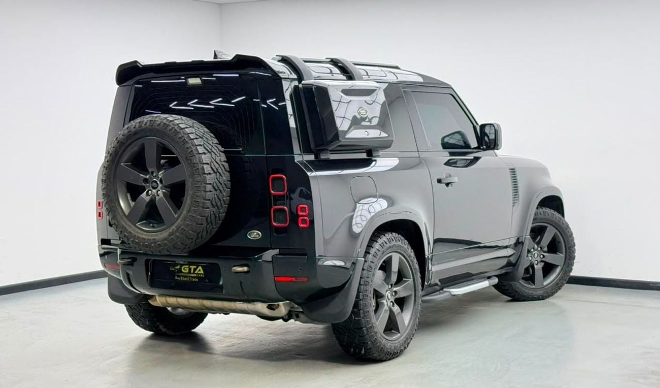 Land Rover Defender 90 2023 Land Rover Defender 90 S P300, Land Rover Warranty+Full Land Rover Service History, GCC Specs