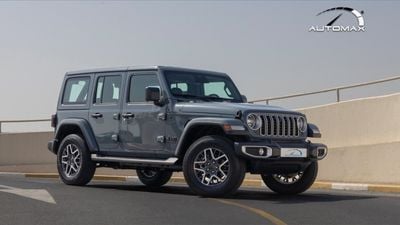 جيب رانجلر (For Export , НА ЭКСПОРТ) Unlimited Sahara I4 2.0T 4x4 2026 GCC Без пробега