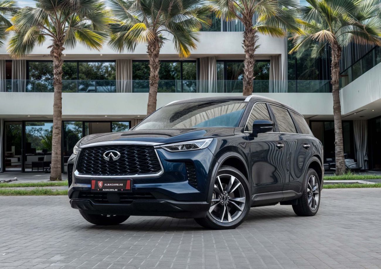 إنفينيتي QX60 QX60 Luxe | 3,330 P.M | 0% Downpayment | AGENCY WARRANTY 2027!