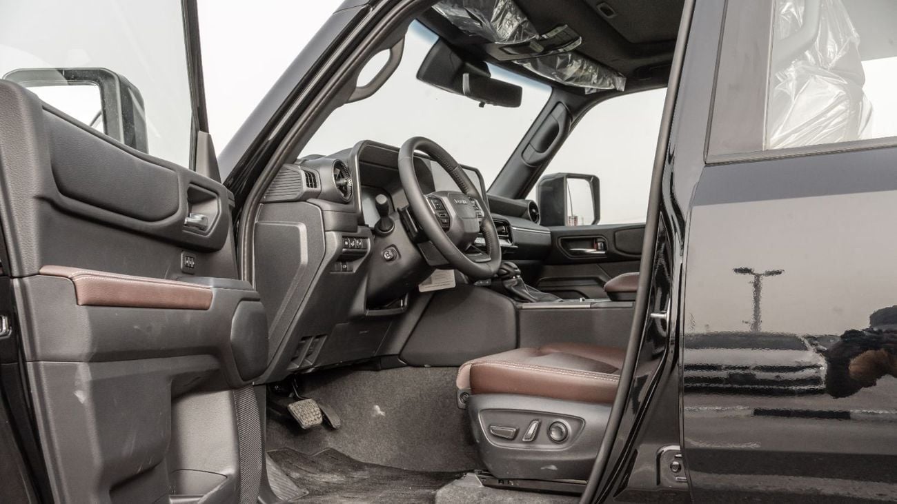 Toyota Prado VXR 2026 Toyota Prado Adventure 2.4L Turbo AT Petrol With HUD (Black-Brown)