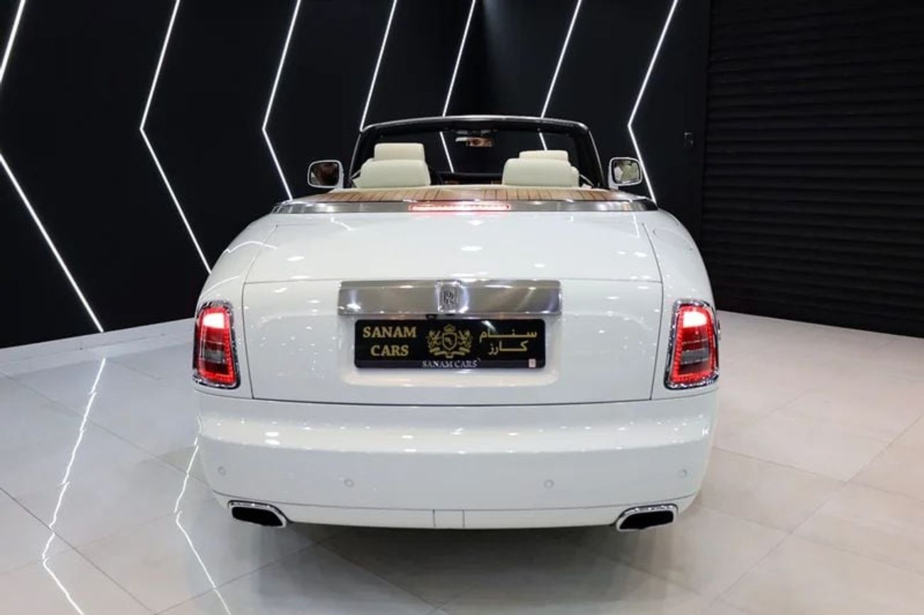 Rolls Royce Phantom COUPE DROPHEAD 2013 Rolls-Royce Phantom Drophead, Brushed Stainless-Steel Bonnet, Teak Yacht Deck, GCC Specs!!