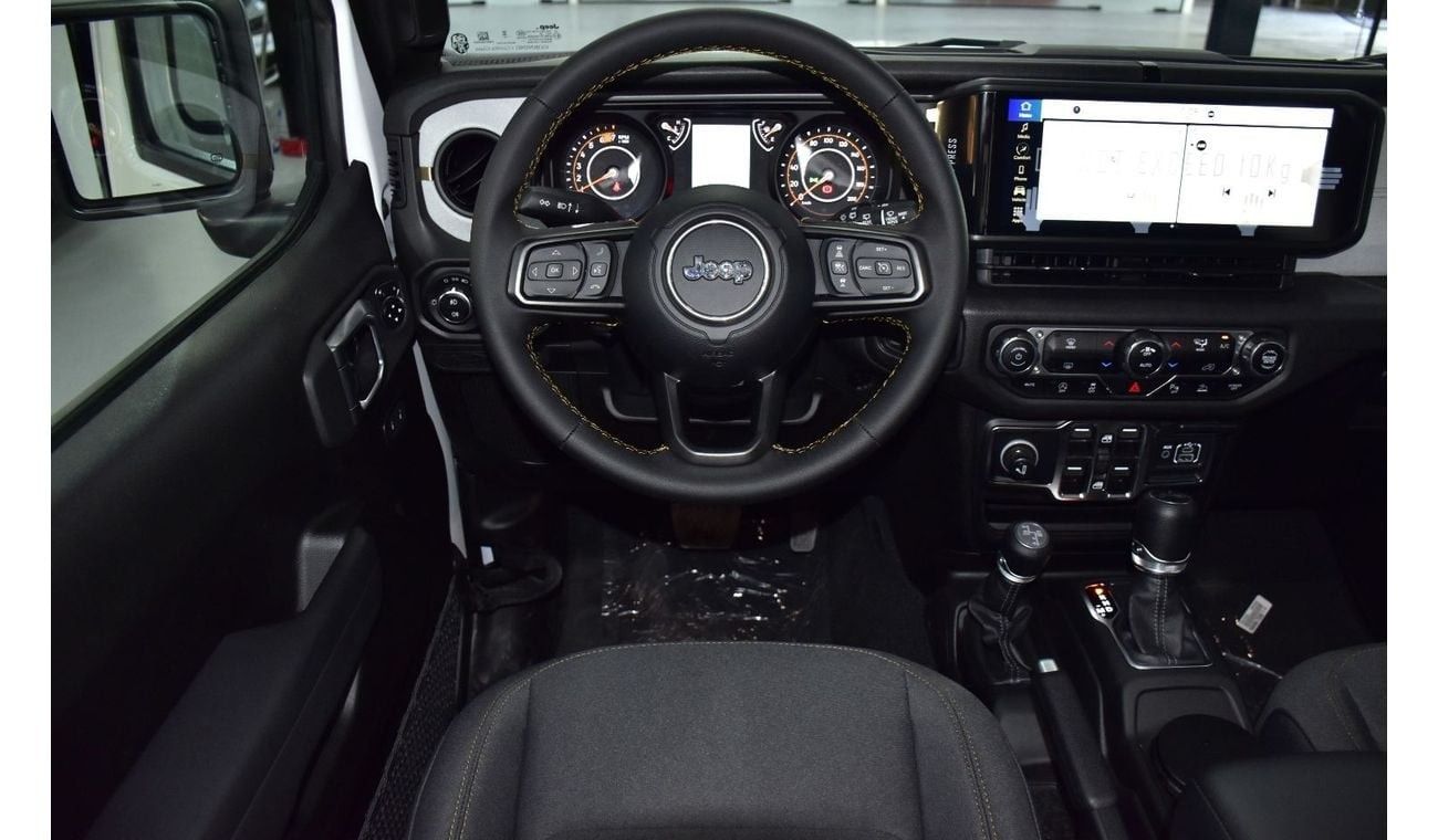 Jeep Wrangler EXCELLENT DEAL for our Jeep Wrangler Unlimited SPORT 2.0L ( 2024 Model ) in White Color GCC Specs