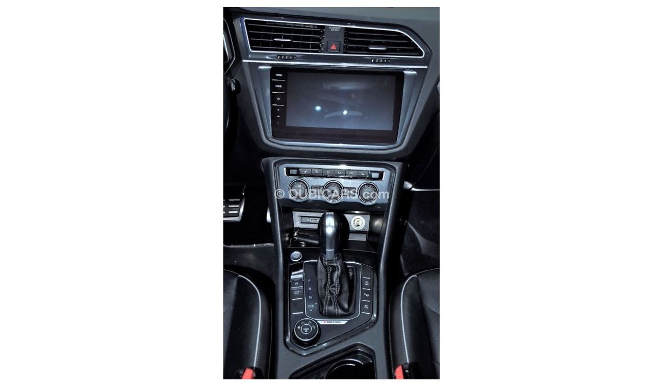 Volkswagen Tiguan EXCELLENT DEAL for our Volkswagen Tiguan R-Line 4Motion ( 2019 Model ) in Beige / Silver Color GCC S