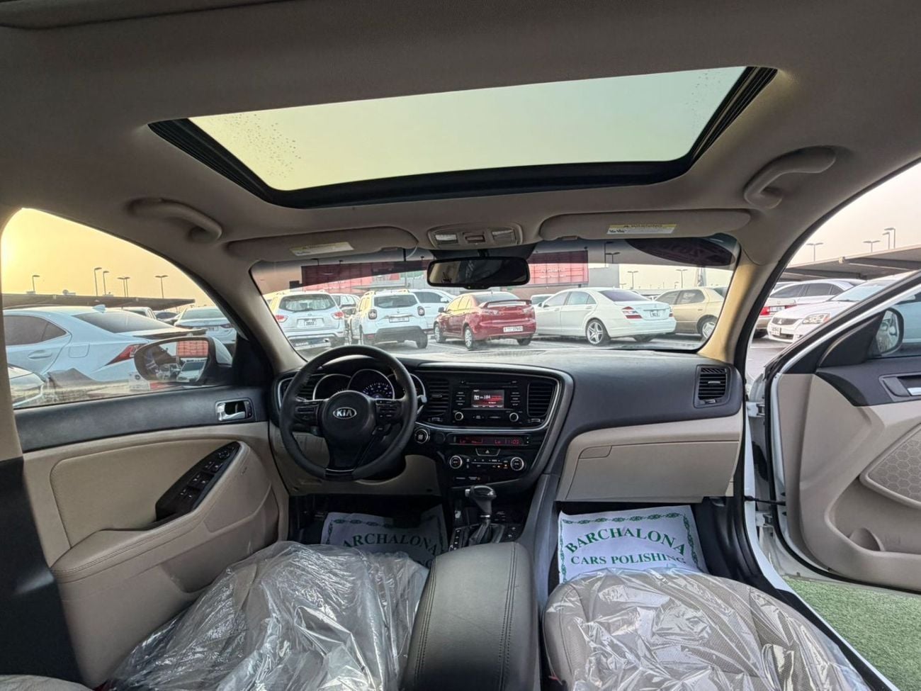 Kia Optima Us, full panoramic