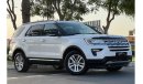 فورد إكسبلورر FORD EXPLORER XLT 2018 LIMITED 7 SEATER IN PERFECT CONDITON WITH ONE YEAR WARRANTY