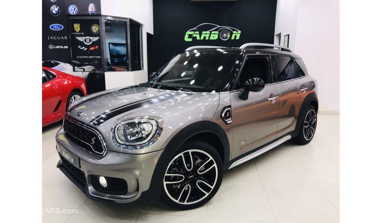 Mini Cooper S Countryman JCW KIT - 2018 - GCC - UNDER WARRANTY + FREE SERVICE - ( 1,800 AED PER MONTH )