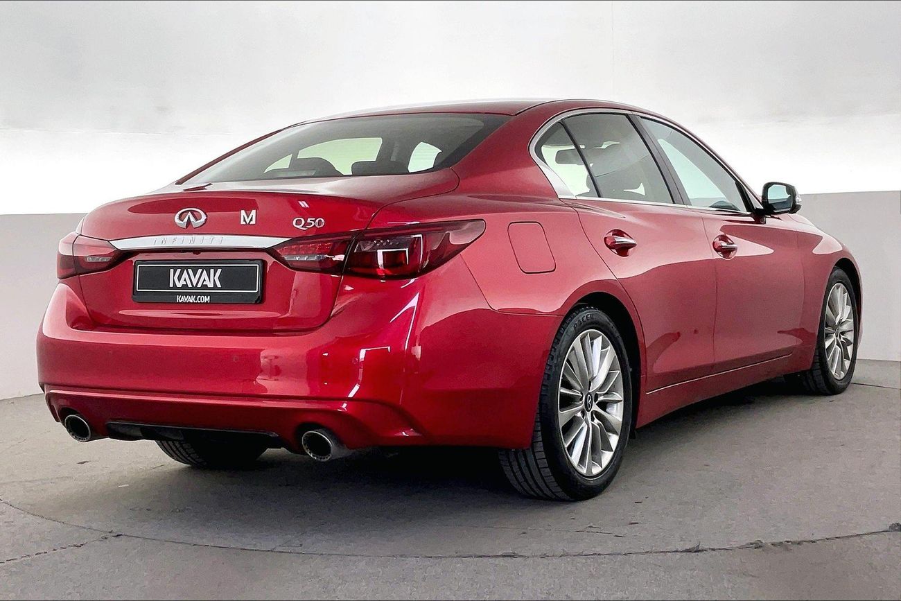 إنفينيتي Q50 Premium / Luxe | شامل الضمان | 0 ﺪﻔﻋﺓ ﺃﻮﻟﻯ