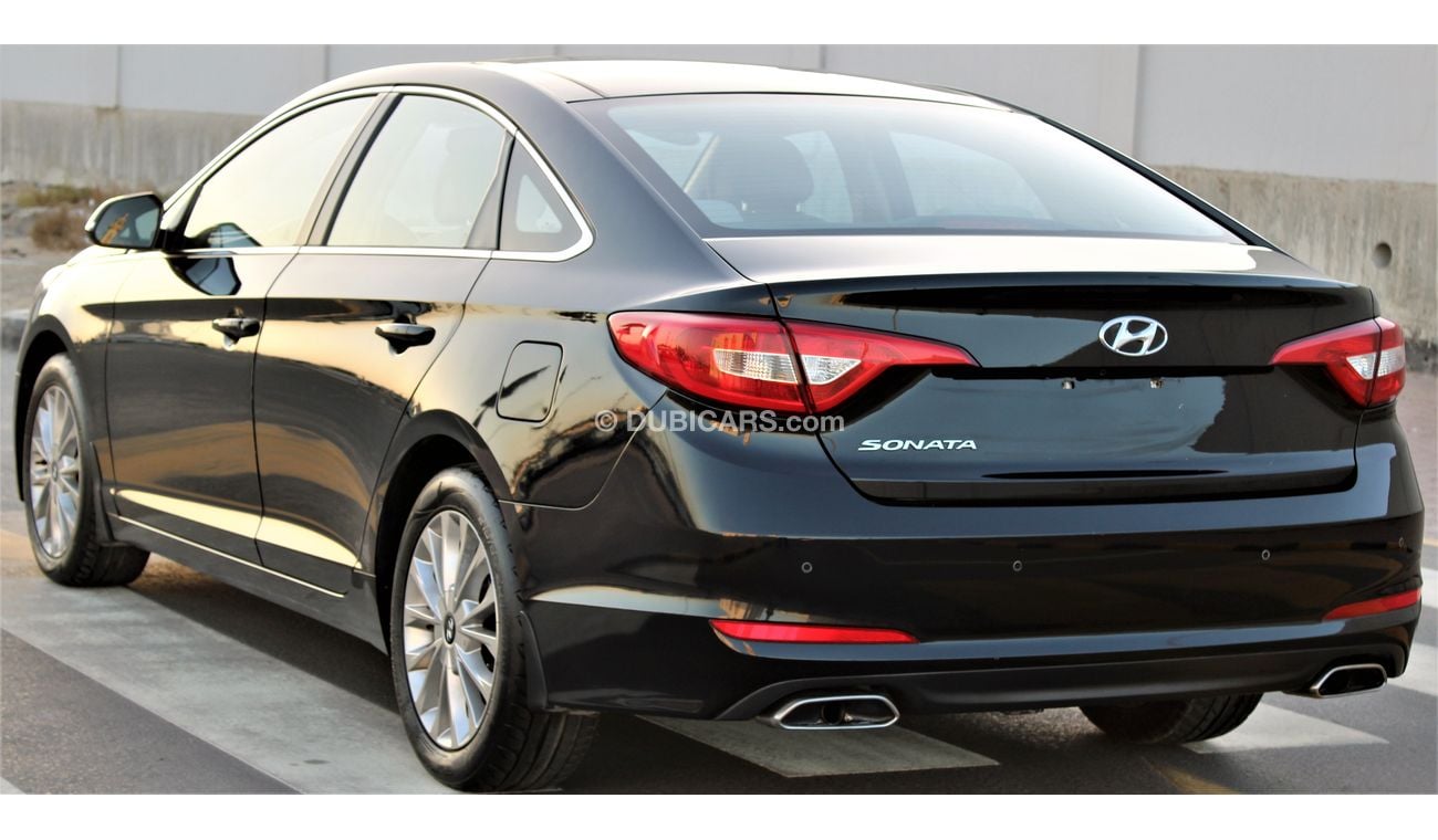 هيونداي سوناتا هيونداي سوناتا 2016 خليجي بحالة ممتازة فل اوبشن بدون حوادث نظيفه جدا من الداخل والخارج