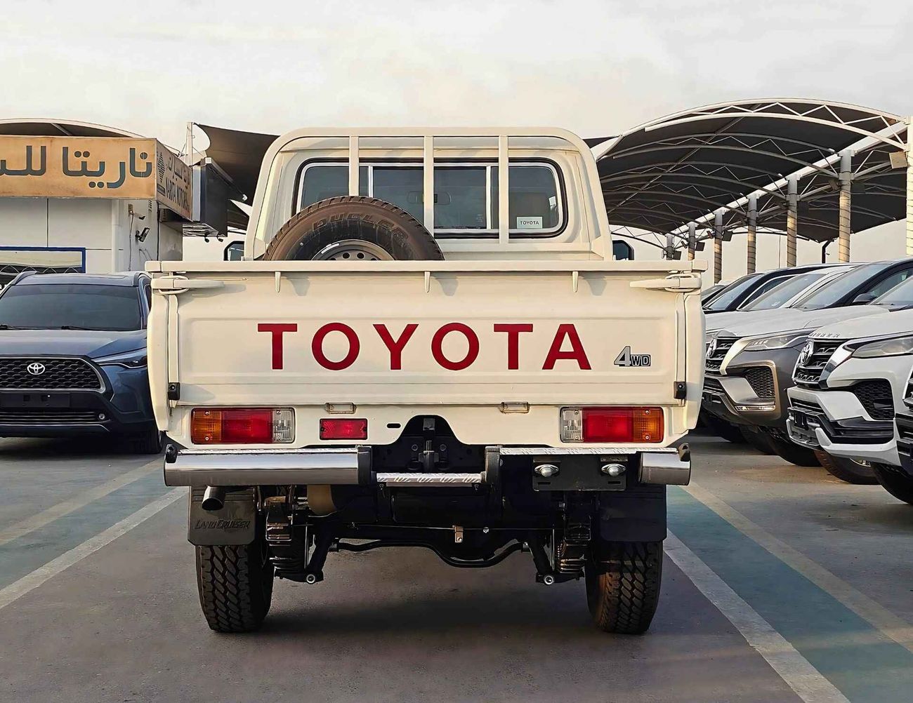 تويوتا لاند كروزر بيك آب LC79 / SINGAL CABIN / M/T / 2.8L V4 DIESEL / SNORKEL / 4WD (CODE # STD-E)