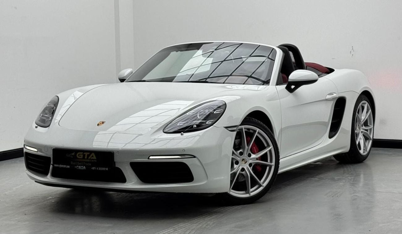 بورش بوكستر 718 S 2.5L A/T 2017 Porsche 718 Boxster S, Porsche Service History, Excellent Condition, GCC