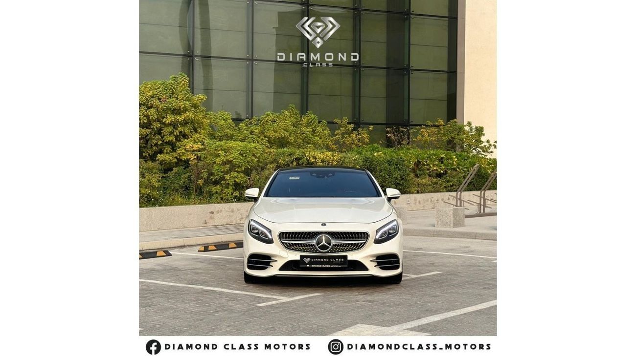 Mercedes-Benz S 560 Coupe Mercedes S560 Coupe AMG  Full Option GCC 75,000 Km  Under Warranty Full Service History No paint, No