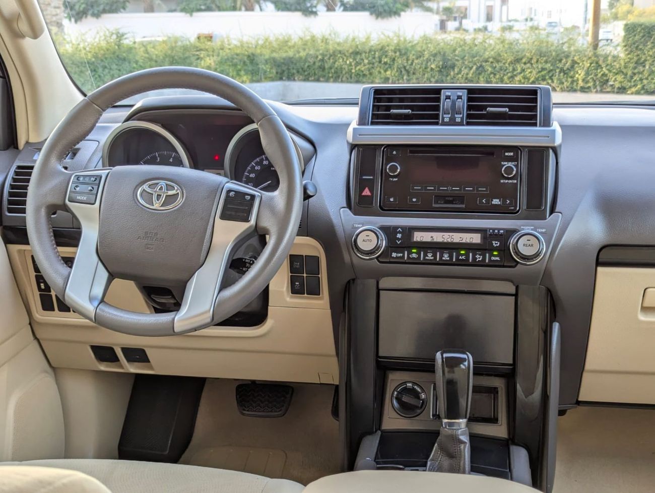 تويوتا برادو Toyota Prado LHD 2016 white colour