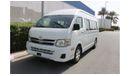 Toyota Hiace TOYOTA HIAC HIGHROOF 2011 (15 PASSENGER ) PETROL ENGINE