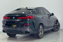 بي أم دبليو X6 M60i 4.4L  2022 BMW X6 M60i M-Sport, 2025 BMW Warranty + Service Pack, Full Options, Very Low Kms, G