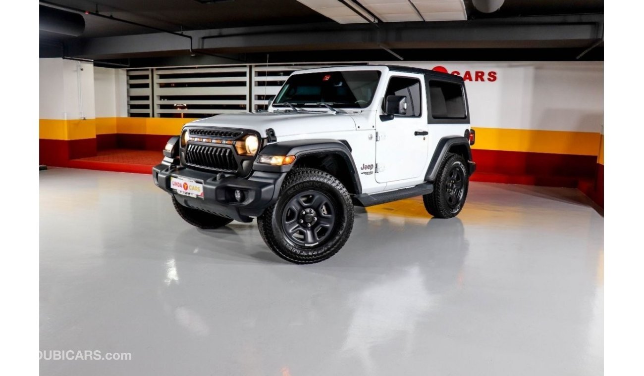 Jeep Wrangler RESERVED ||| Jeep Wrangler Sport 2018 GCC under Warranty with Flexible Down-Payment.