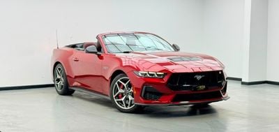 فورد موستانج GT PREMIUM 2024 Ford Mustang GT Premium Convertible, 2029 Ford Warranty + Service Package, Very Low Km, GCC