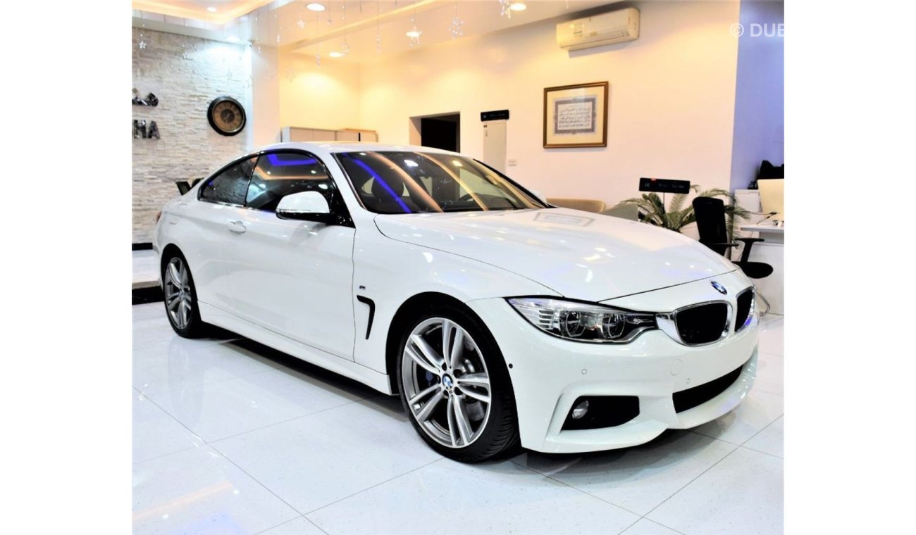 BMW 435i AMAZING BMW 435i 2015 Model!! in White Color! GCC Specs