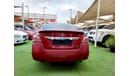 Nissan Altima 2014 model, American import, burgundy color, inside beige, cruise control, in excellent condition, y