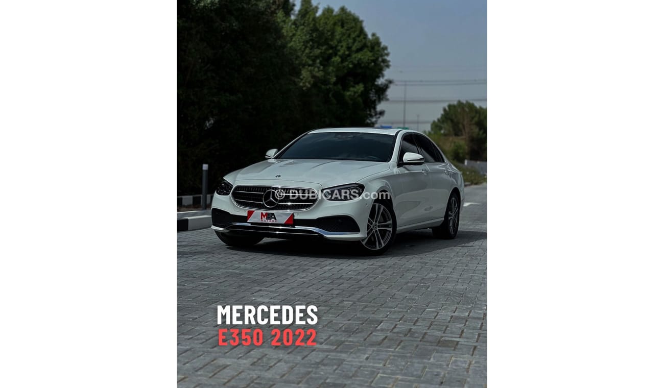 Mercedes-Benz E 350 MERCEDES E350 AMG 2022 (low mileage) fully loaded