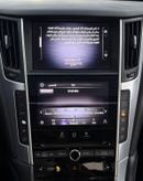 إنفينيتي Q50 LUXE خالية من الحوادث - خليجية - 3.0 تيربو - كاملة المواصفات - بحالة ممتازة من الداخل والخارج