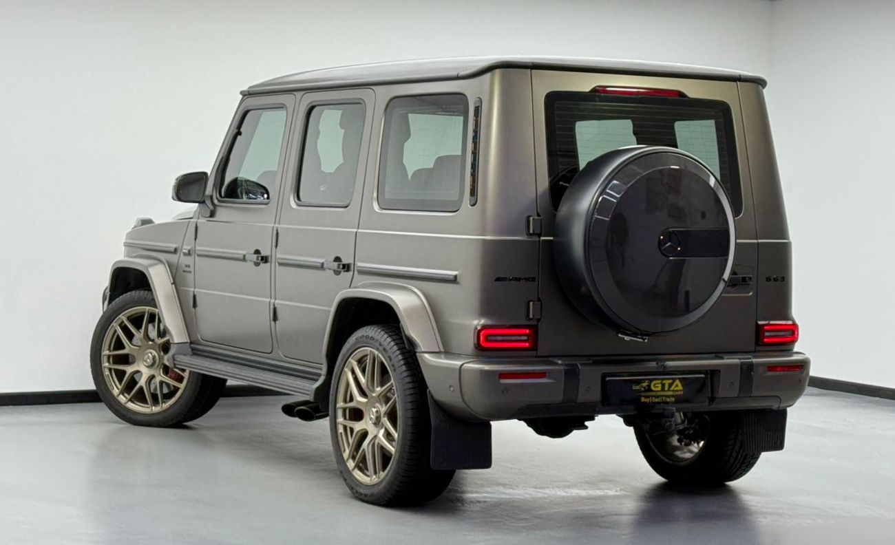 Mercedes-Benz G 63 AMG 4MATIC SUV 2025 Mercedes-AMG G 63 ,Agency Warranty + Service Contract Jan/2030 ,Full Service History