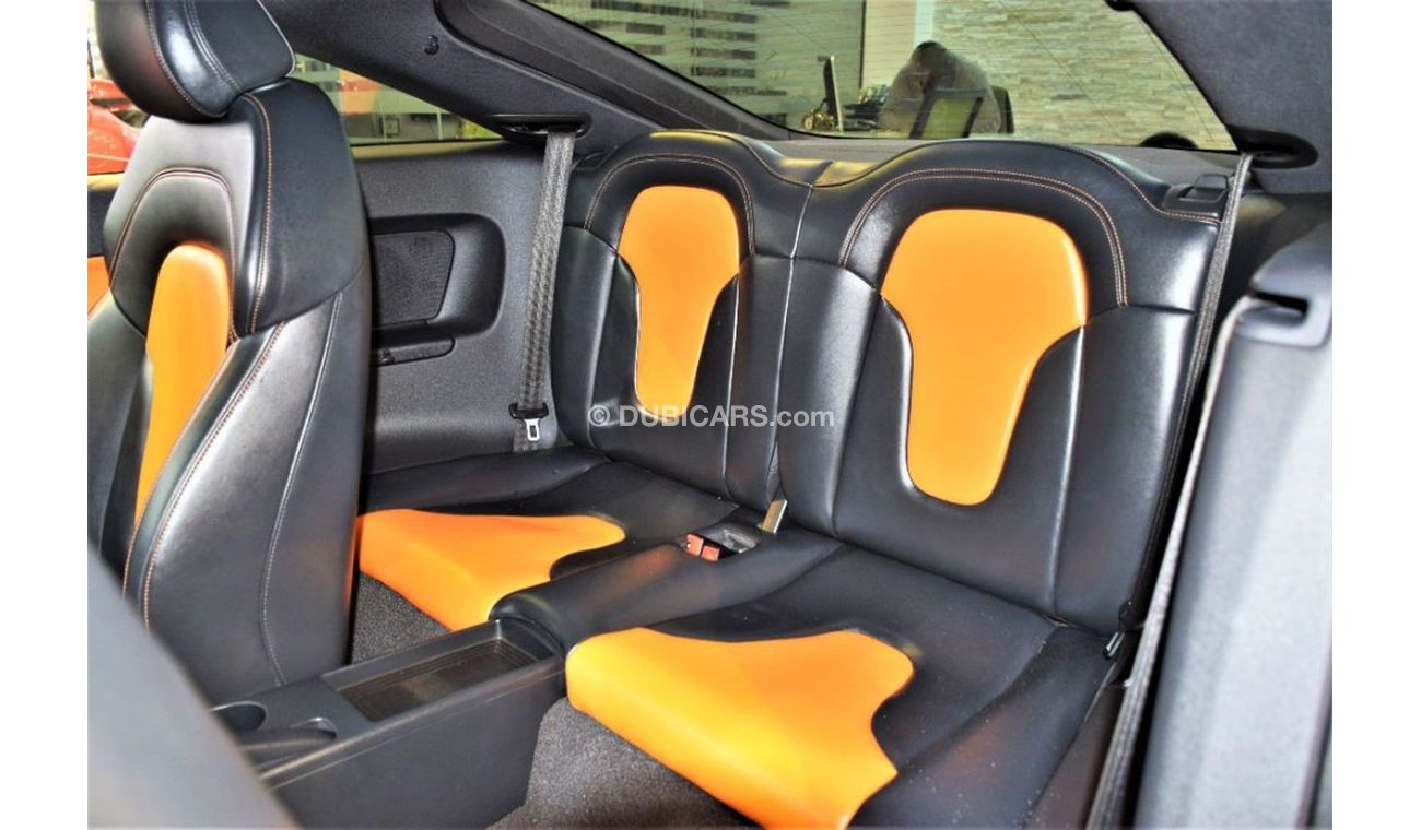 Audi TT ( ONLY 29000 KM! ) AMAZING Audi TT S-Line 2015 Model!! in Orange Color! GCC Specs