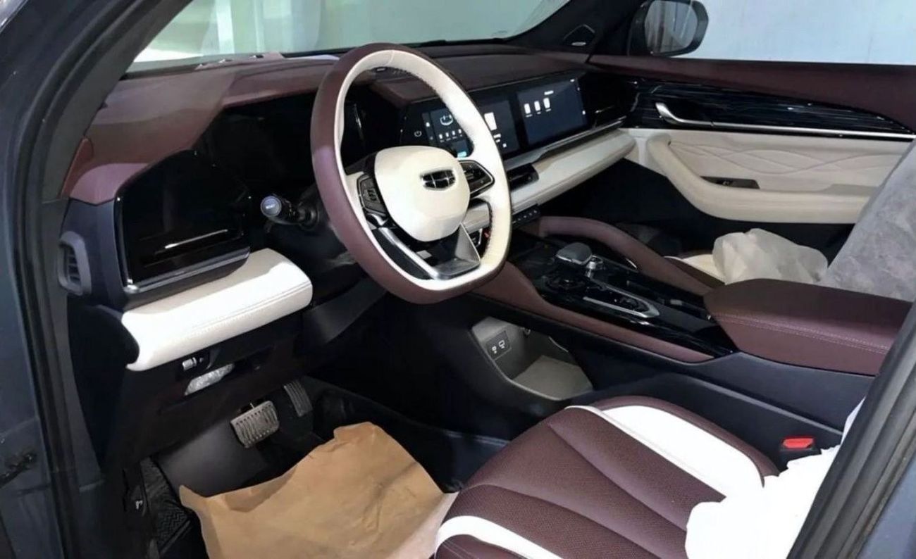 جيلي مونجارو NEW 2024 GEELY MONJARO 2.0L 4X4 AUTOMATIC PETROL FULL OPTION "RADAR - SENSORS - ABS - 4 CAMERA - CRU