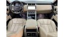 Land Rover Range Rover Sport 2017 Range Rover Sport SE Supercharged, Range Rover Warranty, Full Service History, GCC, Low Kms!
