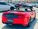 Ford Mustang EcoBoost Convertible | Monthly AED 930/- | 0% DP | Custom Leather Seats | # 48526