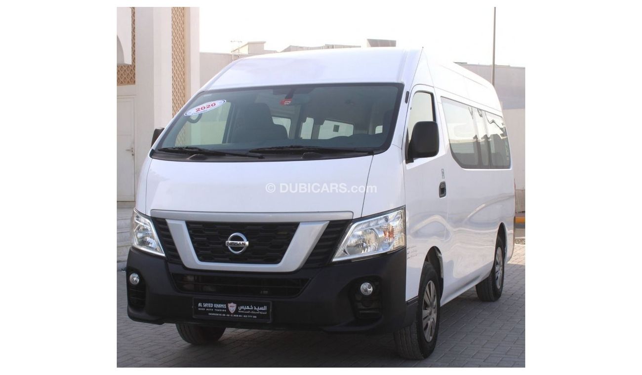 Nissan Urvan Window Van Wide Nissan Urvan 2020 GCC, standard seat, in excellent condition