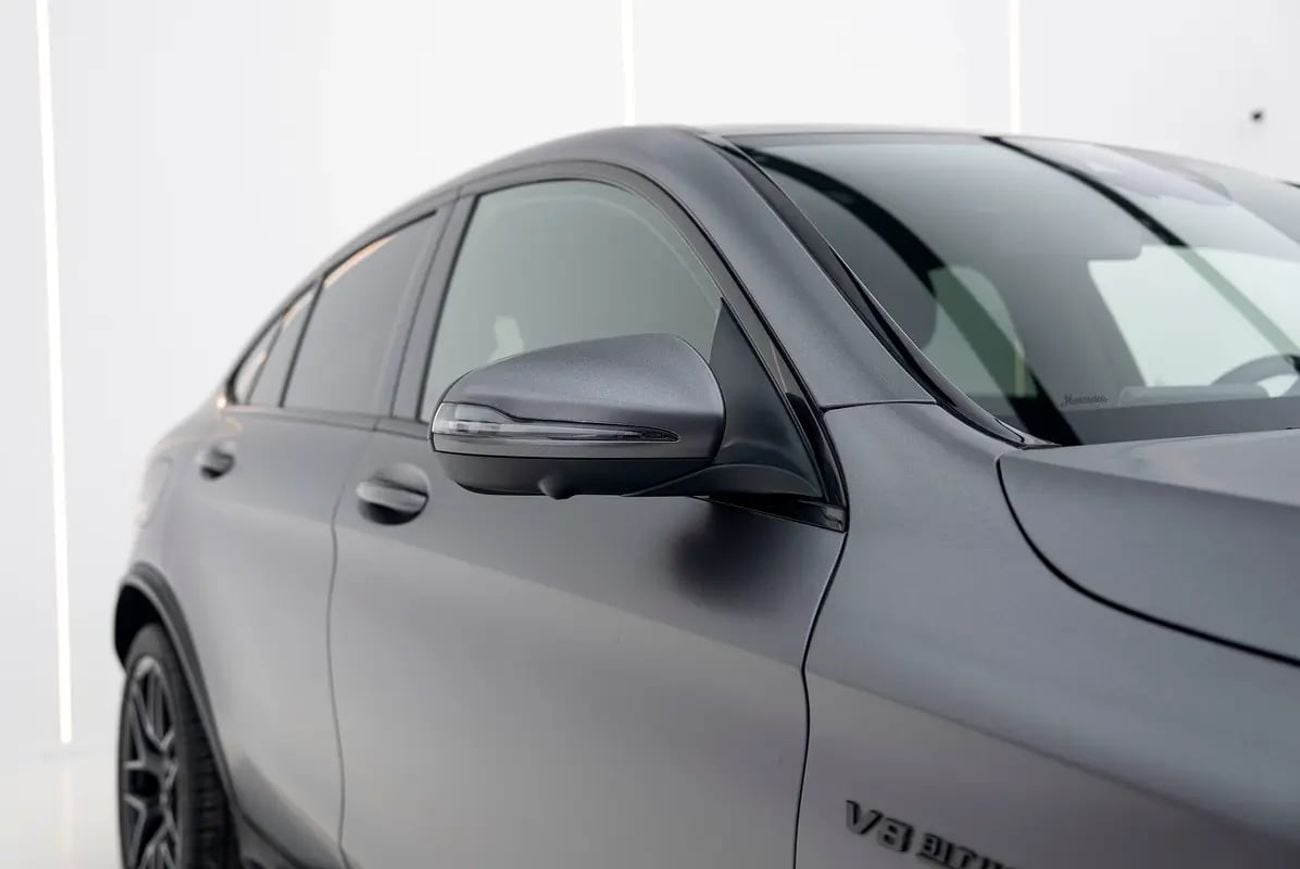 Mercedes Benz GLC 63 AMG S 503 HP V8 | MATTE GREY | 21-INCH AMG WHEELS