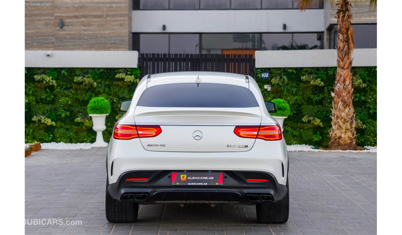 Mercedes-Benz GLE 63 AMG 4,876 P.M | 0% Downpayment | Full Option |  Immaculate Condition!