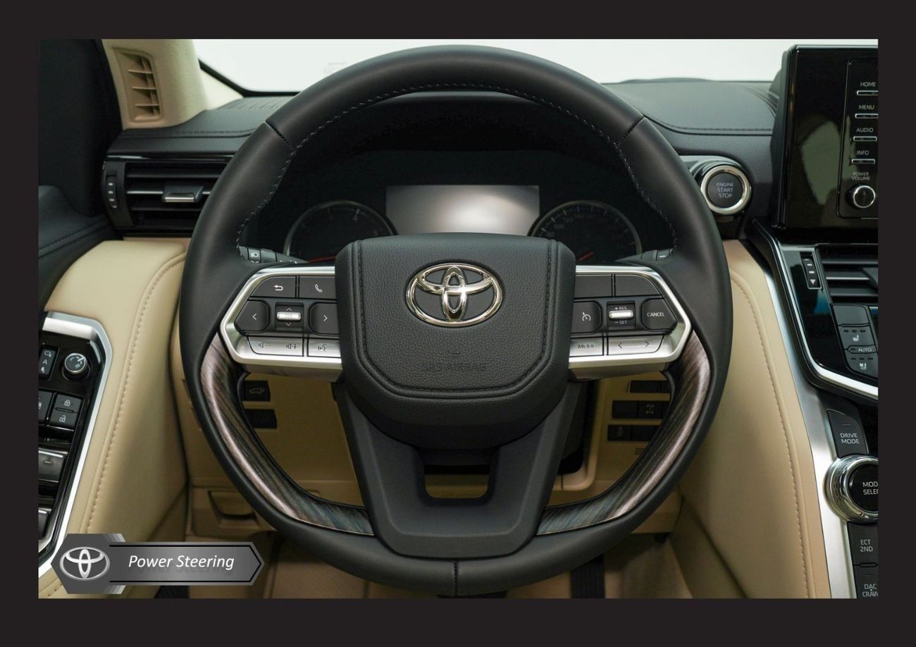 تويوتا لاند كروزر #Al TOYOTA LAND CRUISER LC300 VX 3.3L TWIN TURBO MID A/T DSL 2025 Export Only